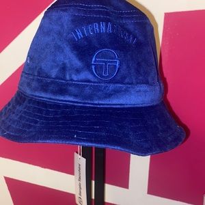 Sergio tacchini velour Sovana bucket hat